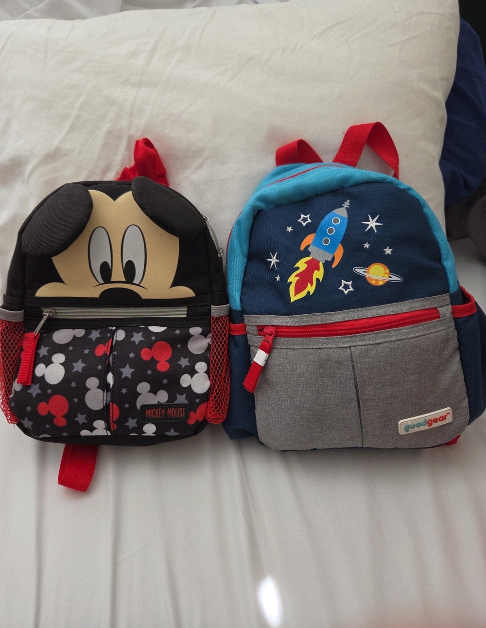 Disney Blue Rocket and Planet Kids Backpack